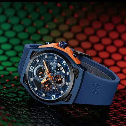 NAVIFORCE 8051 Luxury Quartz Sport Wristwatches Chronograph