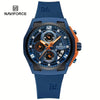 NAVIFORCE 8051 Luxury Quartz Sport Wristwatches Chronograph